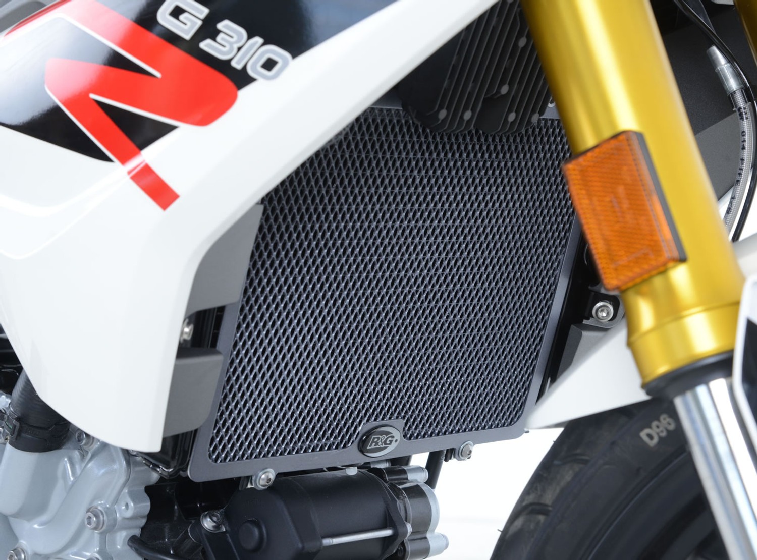 R&G Racing Radiator Guard for the BMW G 310 R/GS '14-'21 R&G Racing Radiator Guard for the BMW G 310 R/GS '14-'21